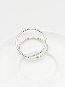 20pcs/12pcs/6pcs/4pcs/2pcs Metallic Napkin Rings