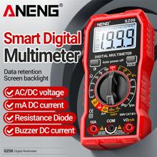 ANENG SZ06 1999 Count Smart Digital Multimeter AC Voltage Meter  Current  Ohm Tester Electric Tools Measuring Device - Red - View 2