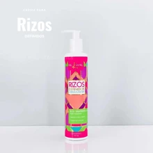 Rizos definidos, crema para peilar para chinos rizos Nekane Crema humectante activadora de rizos con manteca de karité para cabello natural 300 ml - Blanco y Negro - Ver 5