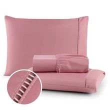 Sheet Sets With Pillowcases - 玫瑰 - 查看 1