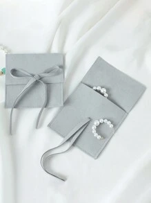 1/5/50 件超细纤维珠宝包装袋高品质珠宝礼品袋婚礼派对生日回礼品糖果袋耳环手链项链别致小型收纳袋礼品袋