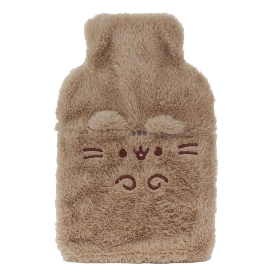 Pusheen Womens/Ladies Hot Water Bottle Cover (Brown) - Brown - View 1