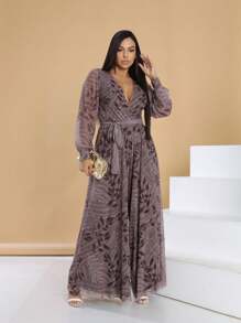 Women Jumpsuits - 灰色 - 查看 3