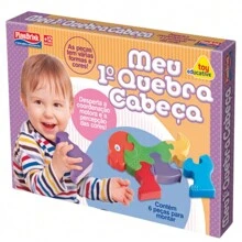 6 Piece Jigsaw Puzzle My First Jigsaw Puzzle Large And Colorful Pieces For Kids And Babies - Multicolor - View 3