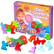 6 Piece Jigsaw Puzzle My First Jigsaw Puzzle Large And Colorful Pieces For Kids And Babies - Multicolor - View 1