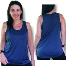 Women T-Shirts - Màu xanh hải quân - Xem 4