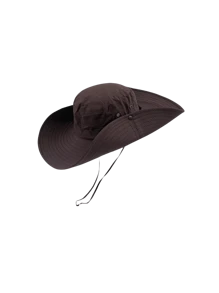 1pc Women's Solid Color Foldable Wide Brim Sun Hat, Sun Protection, Daily Wear, Suitable For Outdoor Activities Such As Fishing Cowboy Hat - Bucket Hat - View 7