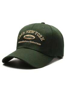Retro "1989" Embroidered Baseball Cap, Adjustable Casual Sun Hat For Men Women Foot Sunday Party