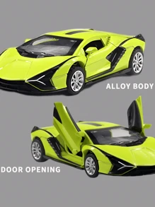 Metallic Lightning Car Model Toy For Kids, Home Play, Racing Car Toy Cars,Boys Toys,Car,Back To School
