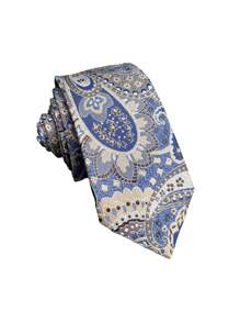 Gravata Slim Fit Kashmir Cinza - 2400 Fios