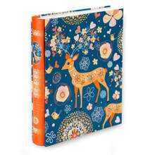 相片集4x6英吋（約10.2 x 15.2厘米），家庭相片集可容納200張相片 - 藍橙色# 小鹿 - 查看 10