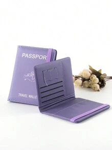 Ví đựng hộ chiếu bằng da đa năng, có khe cắm thẻ và vé khi đi du lịch nước ngoài, hộp chống trộm cho hộ chiếu, thẻ SIM, thẻ ngân hàng, vé máy bay và quản lý tiền mặt Đồ dùng du lịch Bộ sắp xếp du lịch Đồ dùng du lịch Ví du lịch Ví đựng hộ chiếu Ví đựng hộ chiếu Túi du lịch đi biển Mùa hè - Màu tím - Xem 11