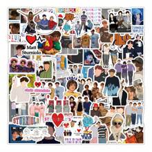 66pcs Cartoon Character Stickers I Cute Cartoon Kid's Reward & Teen's Party Supplies - Aesthetic Scrapbook Stickers Suitable For Water Bottles, Laptops, Suitcases - Waterproof Vinyl Decals - Perfect For, Christmas And Easter Gifts