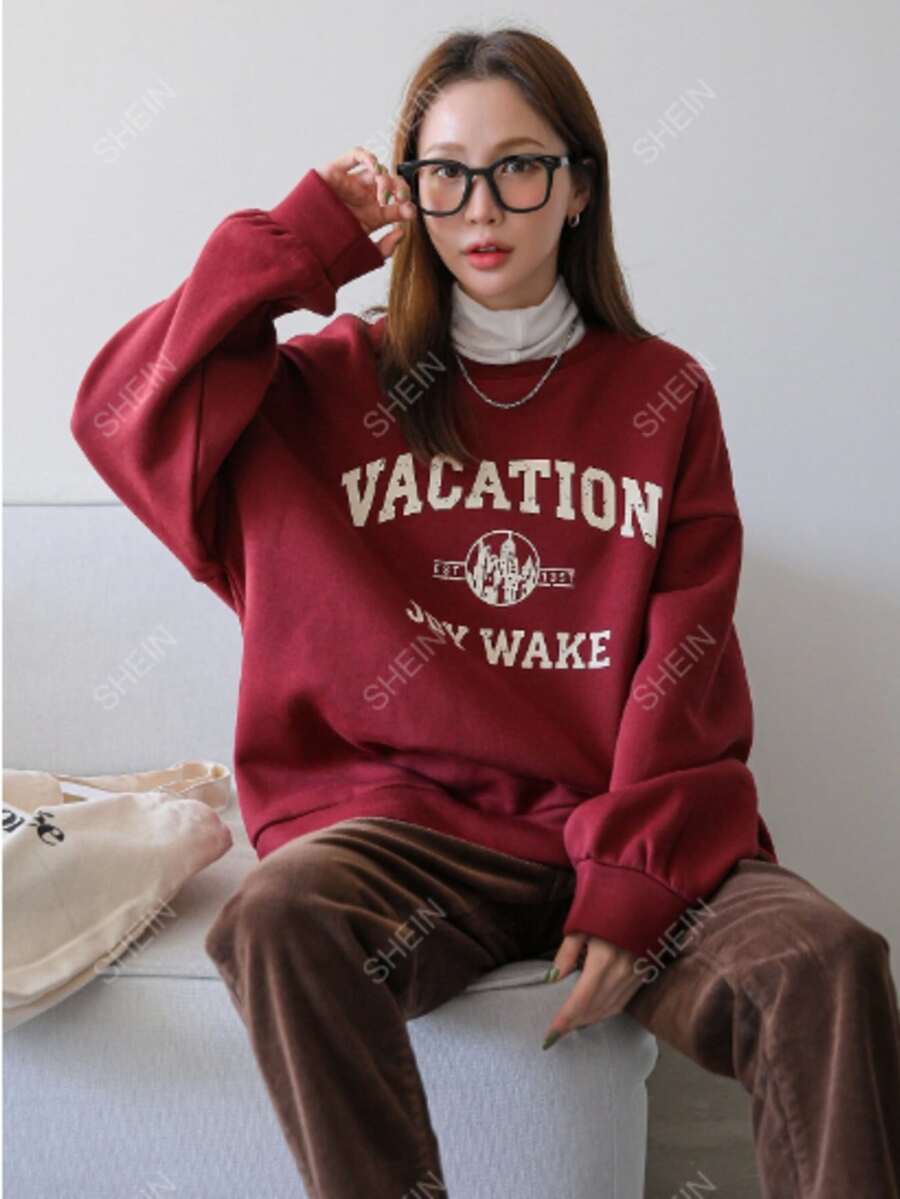 Women Sweatshirts - Màu Tím - Xem 1