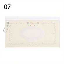 Travel-Friendly Refillable Wipes Case - Easy-Access Flip Cover, Durable & Stylish Design - Perfect For Outdoor Use & Bathroom Organization