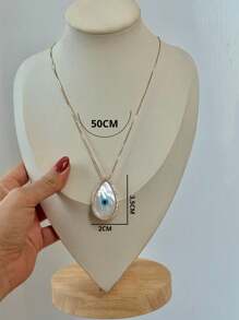Women Chain Necklaces - 金色 - 查看 4