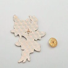 1pc Forest Plant Flower Hydrangea Metal Badge, Corsage Accessories Brooch, Suitable As A Gift To Friends Valentine's Day Valentines Dress Accessories Pin For Clothes Bag Charm