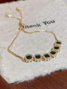 Andkiss 1 pulsera de micro-diamantes adecuada para uso diario de mujer en primavera y verano - Multicolor - Ver 4
