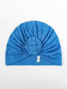 1pc New Fashion Turban Hat, European And American Style Headwrap Hat - A - View 9