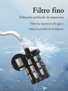 pistola hidro lavadora a precion recargable con accion eswpumadora y aspersor bateria de 48v con bote para jabo espumador boquillas tipo aspersor para el mejor lavado pa automobil,patio - Negro - Ver 11