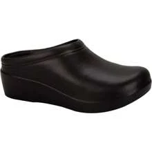 Zapato Zueco de Servicio para Dama en Color Negro - Negro - Ver 3