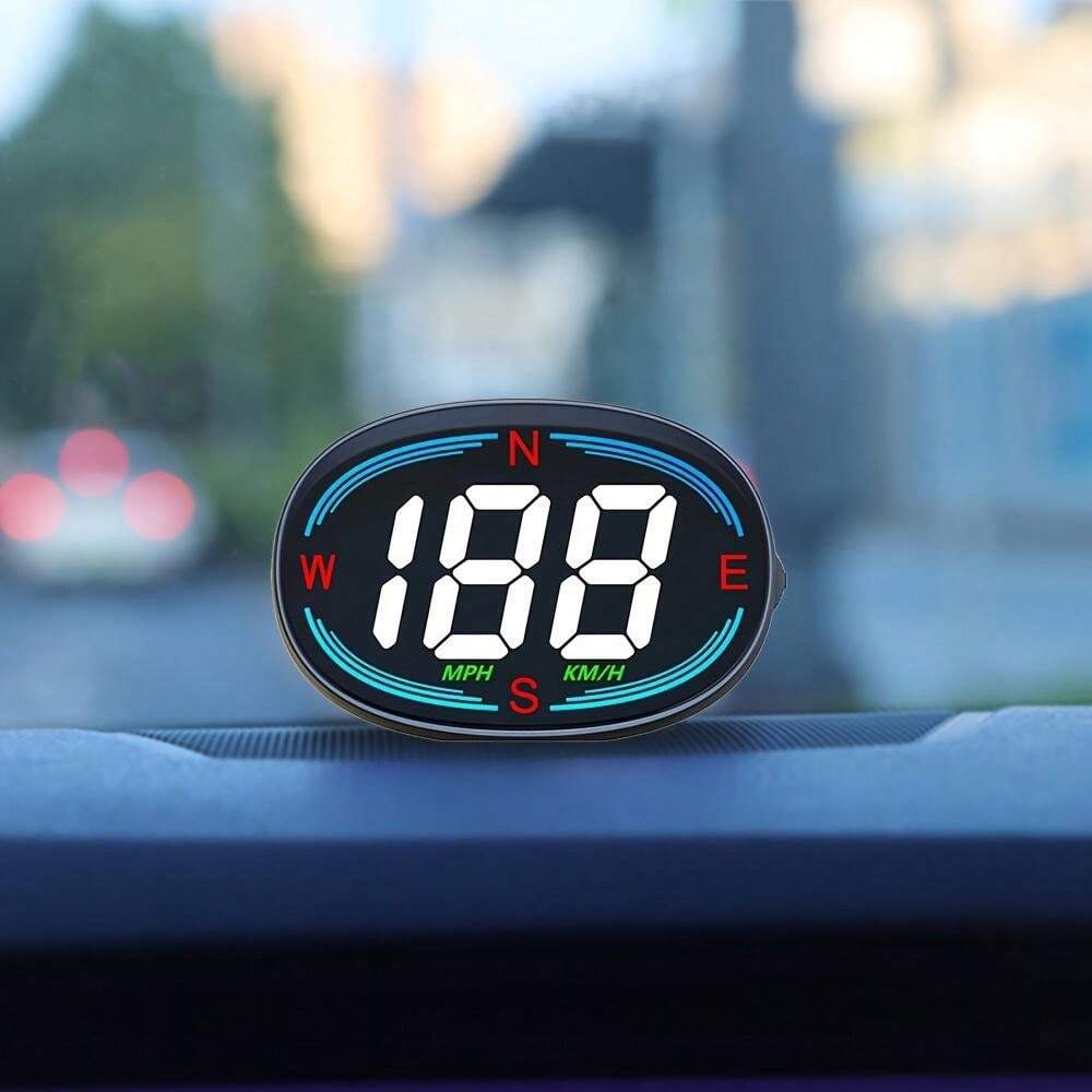 Mile Speedometer Advanced Universal HUD Head-Up Display - Real-Time ...