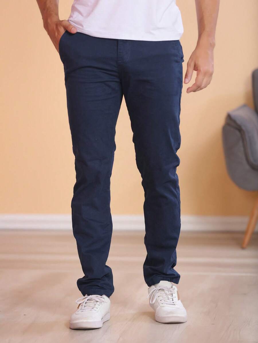 Men Pants - Blue - View 1