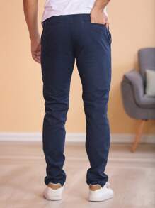 Men Pants - Blue - View 4