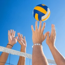 6 Chiếc Vòng Tay Thể Thao Ủng Hộ Vòng Tay Quyến Rũ, Bóng Đá Bóng Rổ Bóng Đá Bóng Chày Bóng Chuyền Hạt Bóng Vòng Tay Vòng Tay Truyền Cảm Hứng Có Thể Điều Chỉnh Chủ Đề Thể Thao Tiệc Sinh Nhật Quà Tặng Ưu Đãi Cho Thanh Thiếu Niên Người Lớn - bóng chuyền - Xem 4