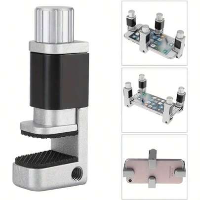 手機屏幕維修耐熱夾子工具，液晶觸摸屏玻璃膠粘合夾具，專為膠水溢出和光線外洩的框架固定而設計