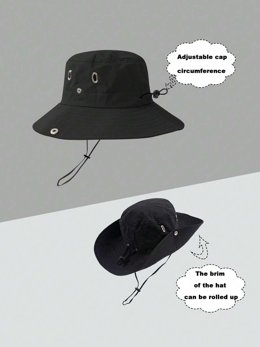 Outdoor Sun Protection Large Brim Sun Hat Beach Stuff Sun Hat