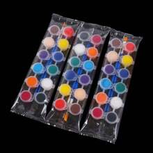 12 Farben/Set Acrylmalfarbe Farbpinsel Set DIY Kunsthandwerk Zeichnungswerkzeug Glatte Malfarbe Set DIY Malpinsel, Muttertag, Geschenk für Mama