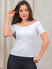 blusa cicania  canelado com bojo