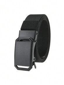 適用於休閒、商務、戶外和運動活動的中性時尚帆布腰帶 - A - 查看 10