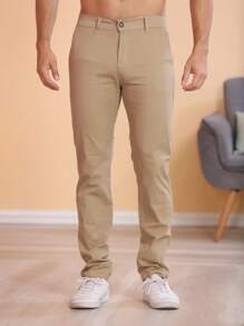 Men Pants - Brown - View 5