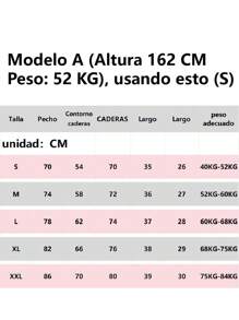 Estiramiento ajustado deportes mangas cortas, falda corta corriendo fitness conjunto de 2 piezas - Negro - Ver 2