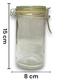 Frasco Tarro - Gris - Ver 3