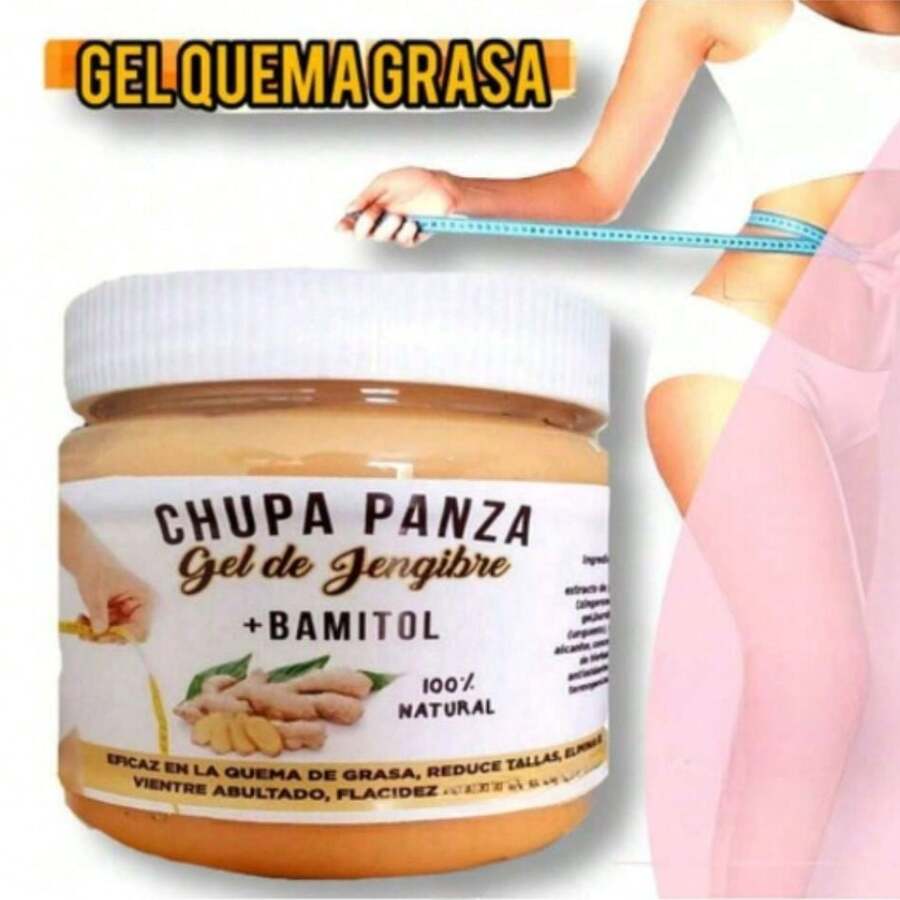 ChupaPanza Gel Original De Jengibre, Gel Reductor - Amarillo - Ver 1