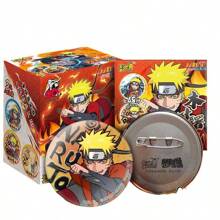 Cartoon Game  Wood Dawn Badge Blind Box, 100% Genuine Chest Pin Toy