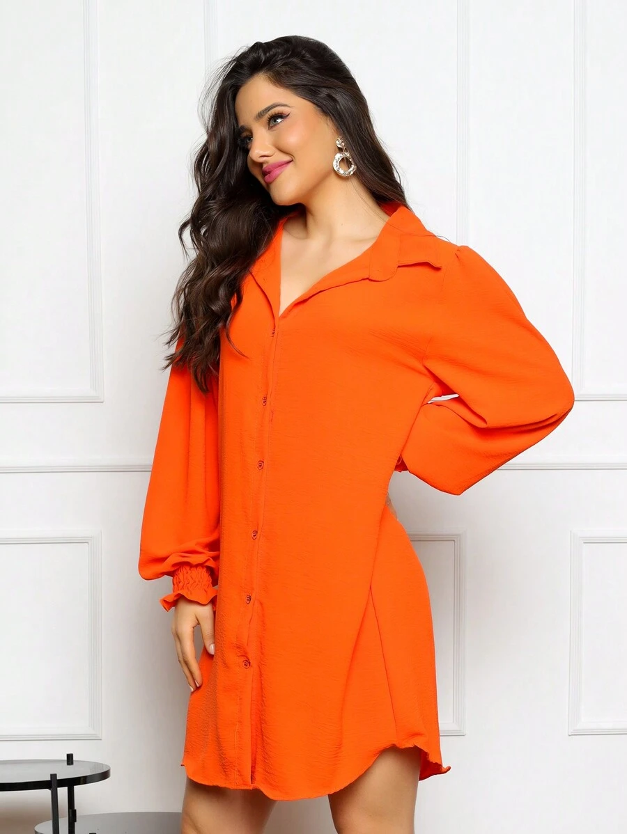 Women Dresses - trái cam - Xem 1