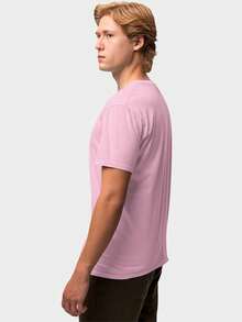 Men T-Shirts - Màu Hồng baby - Xem 4
