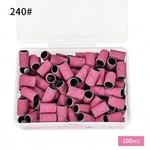 Nail Grinding Wheel Sanding Rings, Electric Nail Grinder Sanding Rings In Black, White And Multi-Colors With Bearings, Boxed Set - Multicolor - View 26