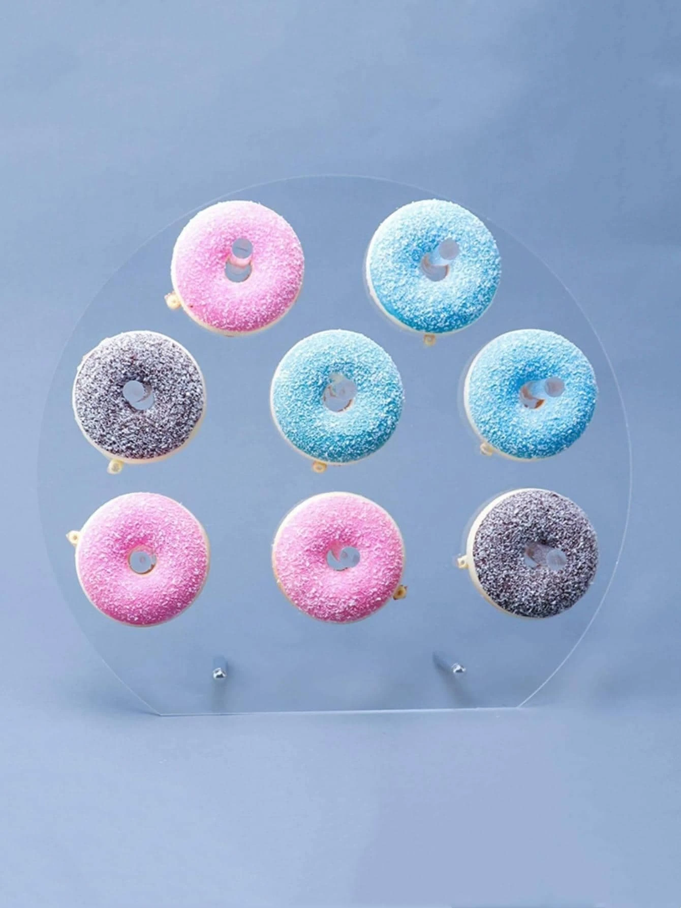 Acrylic Donut Display Stand Cone Rack Dessert Table Wedding/Party Snack Showcase Shelf Cake