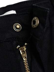 Young Boy Simple And Versatile Sweat-Absorbent Breathable Casual Woven  Shorts - Black - View 5