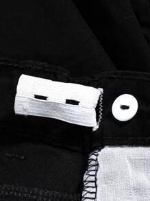 Young Boy Simple And Versatile Sweat-Absorbent Breathable Casual Woven  Shorts - Black - View 10