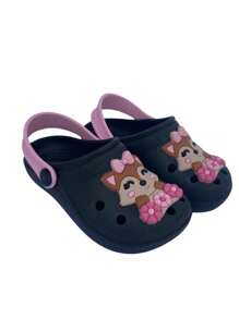 Kids Clogs - 黑色 - 查看 3