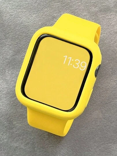 2pcs Soft Silicone Watchband, Adjustable Waterproof Wristband, Compatible With Apple Watch 38/40/41/42/44/45/46/49mm, Fits Series Ultra/SE/10/9/8/7/6/5/4/3/2/1