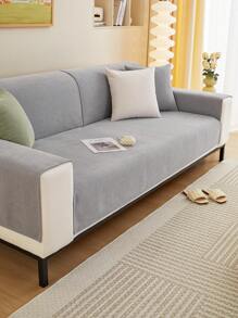 1個幾何細節沙發坐墊，現代化聚酯纖維防滑沙發套，適用於所有季節