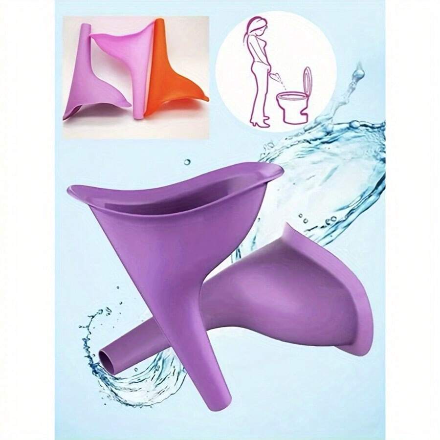 Pratico E Salvaspazio: 2x Bottiglia Orinale Portatile Per Donna E Uomo – Perfetto Per Viaggi, Auto, Campeggio E Emergenze