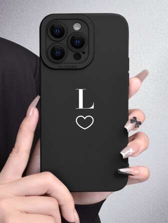 Funda De Teléfono Con Gráficos De Letras Compatible Con Iphone 11, Iphone 13, Iphone 14 Pro Max